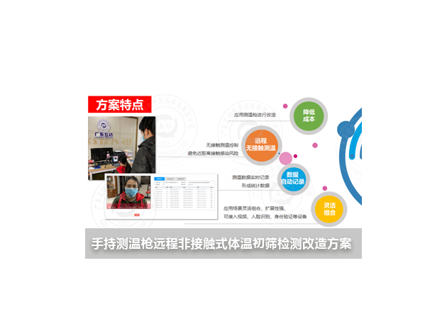 手持測溫槍遠程非接觸式體溫初篩檢測改造